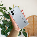 Customize Name Transparent Silicon Case For Oppo F29 Pro 5G