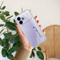 Customize Name Transparent Silicon Case For Oppo F33 Pro 5G