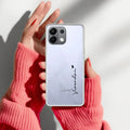 Customize Name Transparent Silicon Case For Oppo A3 Pro 5G