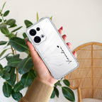Customize Name Anti Yellow Case For Oppo Reno 13 5G