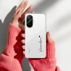Customize Name Transparent Silicon Case For Poco F7 5G