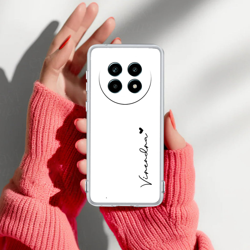 Customize Name Anti Yelllow Case For Realme 14 Pro Lite 5G