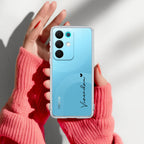 Customize Name Anti Yelllow Case For Realme 15X 5G