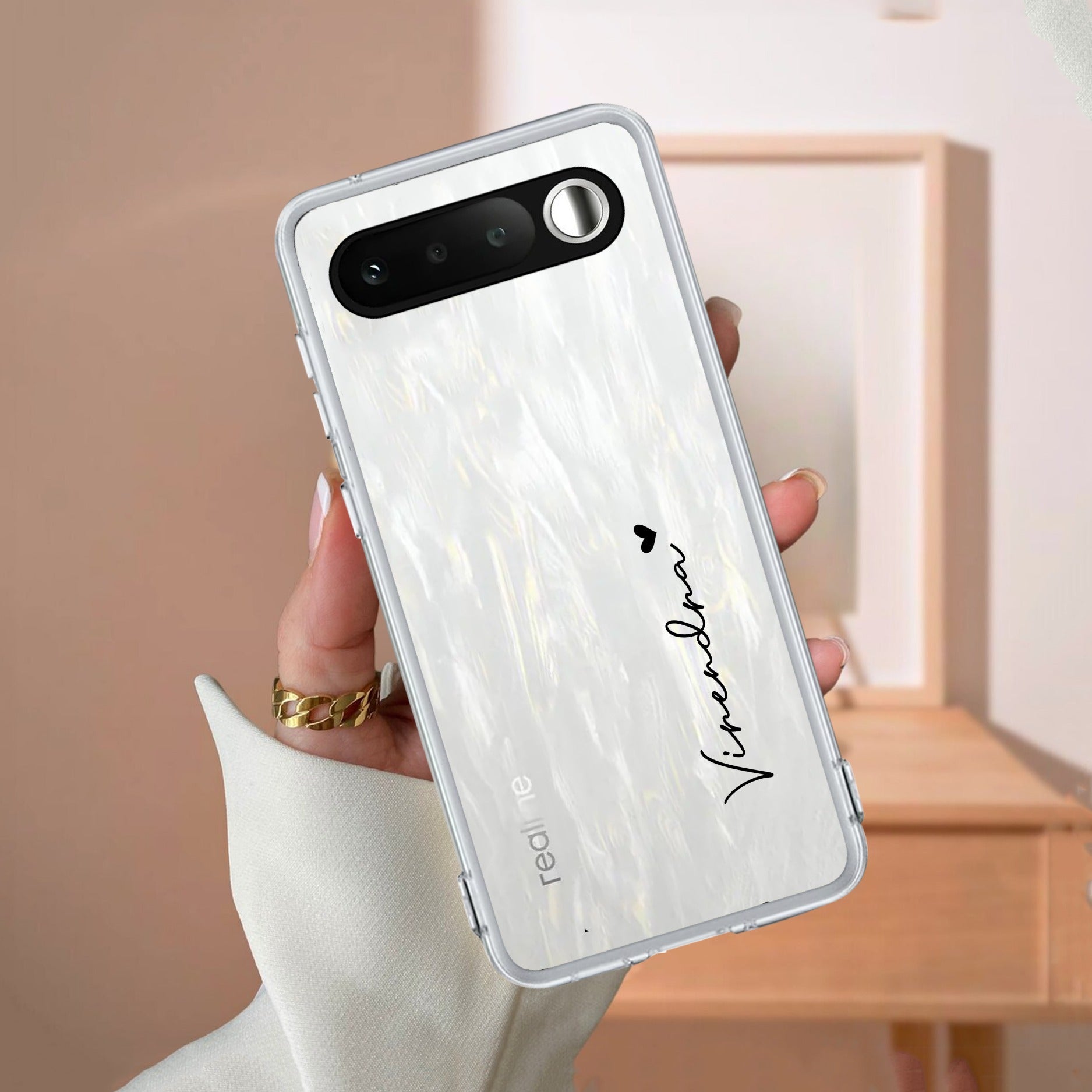 Customize Name Anti Yellow Case For Realme 16 5G