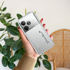 Customize Name Transparent Silicon Case For Realme/Narzo - ShopOnCliQ