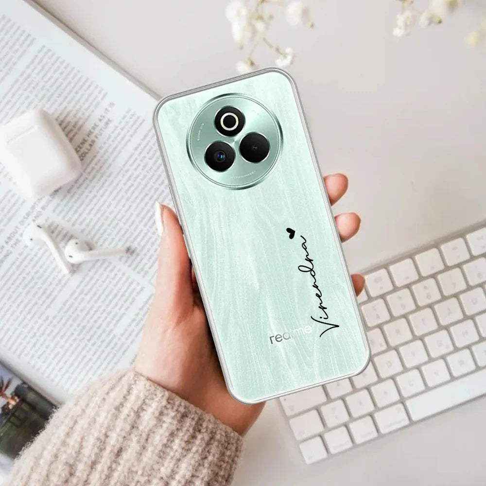 Customize Name Transparent Silicon Case For Realme/Narzo - ShopOnCliQ