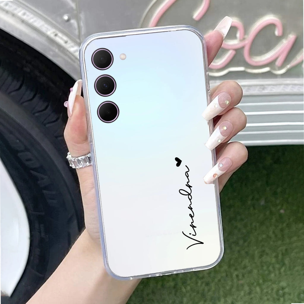 Customize Name Anti Yellow Case For Samsung Galaxy S23 5G
