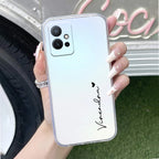 Customize Name Anti Yellow Case For Vivo T1 5G