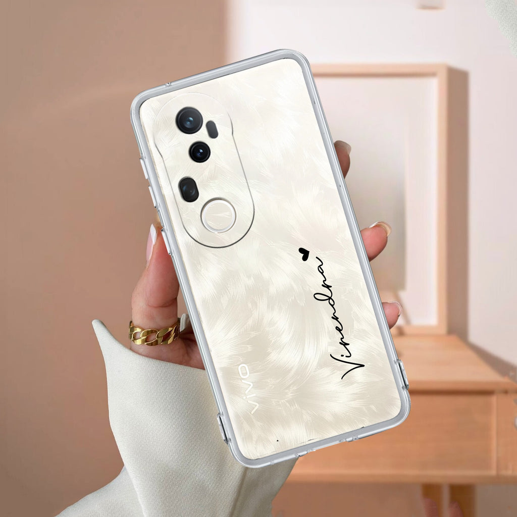 Customize Name Anti Yellow Case For Vivo T4 Ultra 5G