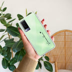 Customize Name Anti Yellow Case For Vivo V21e 5G