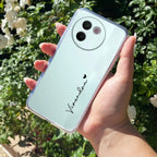Customize Name Transparent Silicon Case For Vivo