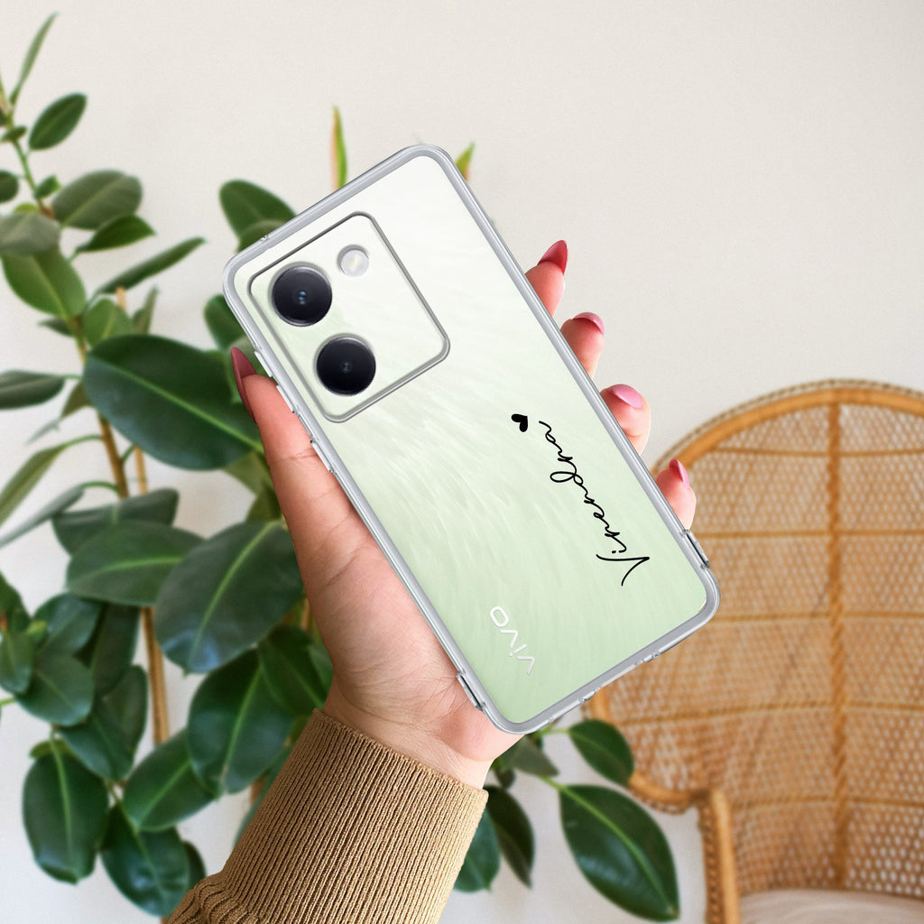 Customize Name Anti Yellow Case For Vivo Y300 Plus 5G