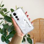Customize Name Transparent Silicon Case For Vivo Y400 5G