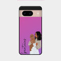 Customize Pet Name Glass Case For Google Pixel 8 5G