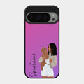 Customize Pet Name Glass Case For Google Pixel 9 Pro 5G