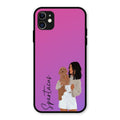 Customize Pet Name Glass Case For iPhone 11
