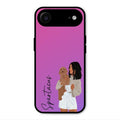 Customize Pet Name Glass Case For iPhone Air