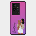 Customize Pet Name Glass Case For Iqoo 11 5G