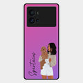 Customize Pet Name Glass Case For Iqoo 9 Pro 5G