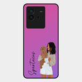 Customize Pet Name Glass Case For Iqoo Neo 6 5G