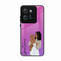 Customize Pet Name Glass Case For Motorola Edge 50 Neo