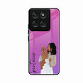 Customize Pet Name Glass Case For Motorola Edge 60 5G