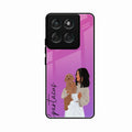 Customize Pet Name Glass Case For Motorola G67 Power 5G