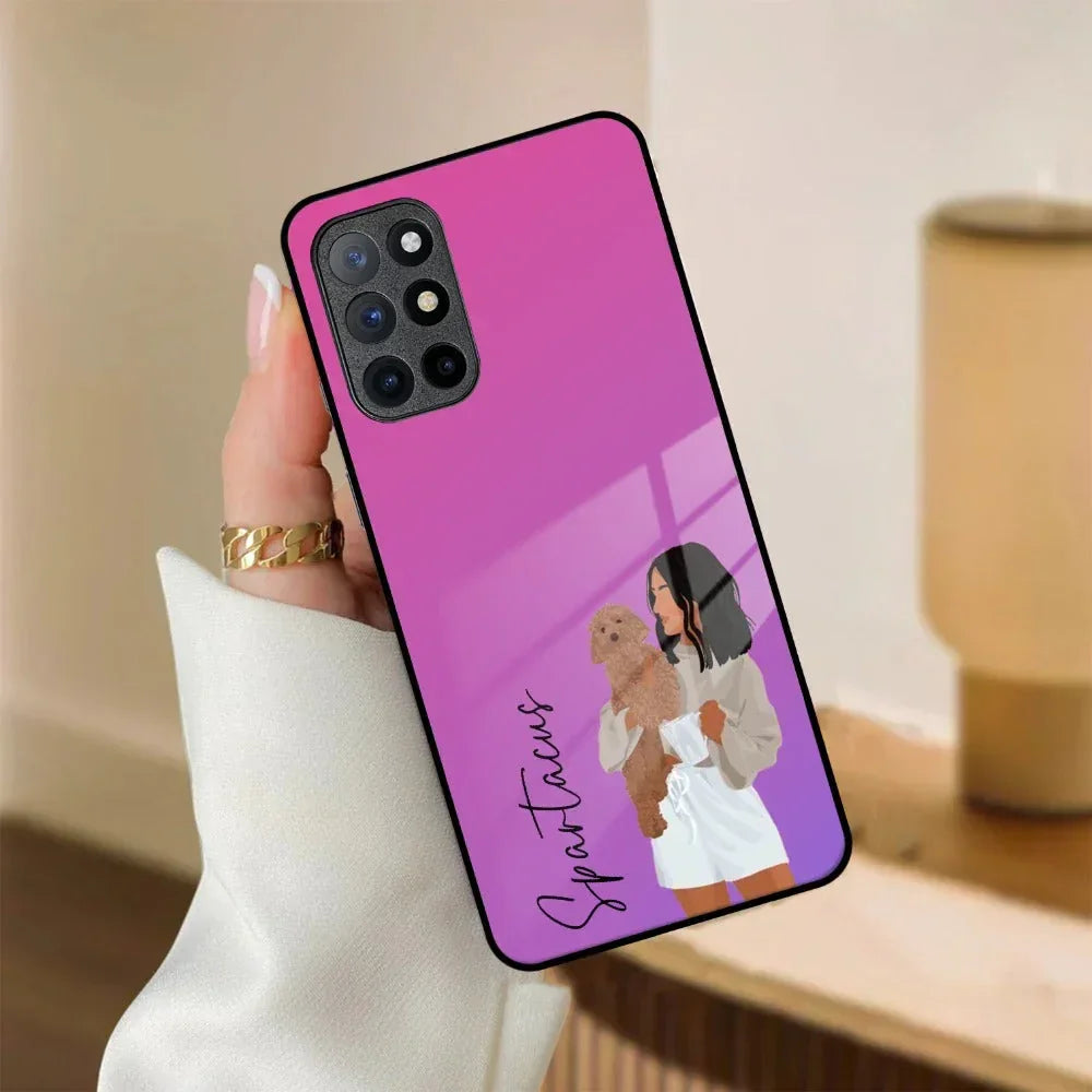 Customize Pet Name Glass Case For OnePlus - ShopOnCliQ