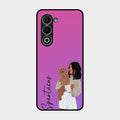 Customize Pet Name Glass Case For Oppo A5 5G