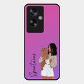 Customize Pet Name Glass Case For Oppo A79 5G