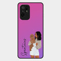 Customize Pet Name Glass Case For Oppo F19 Pro Plus 5G