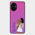 Customize Pet Name Glass Case For Oppo F21 Pro 5G