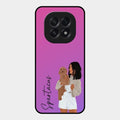 Customize Pet Name Glass Case For Oppo F29 5G