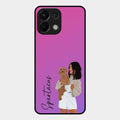 Customize Pet Name Glass Case For Oppo K13 5G