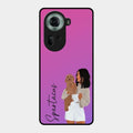 Customize Pet Name Glass Case For Oppo Reno 11 5G