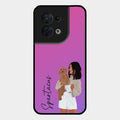 Customize Pet Name Glass Case For Oppo Reno 8 5G