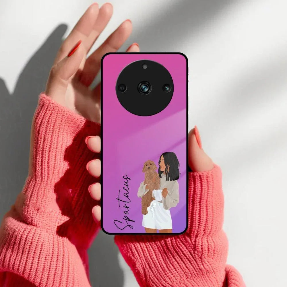 Customize Pet Name Glass Case For Realme/Narzo - ShopOnCliQ