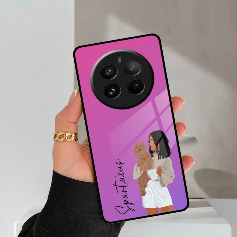 Customize Pet Name Glass Case For Realme/Narzo - ShopOnCliQ