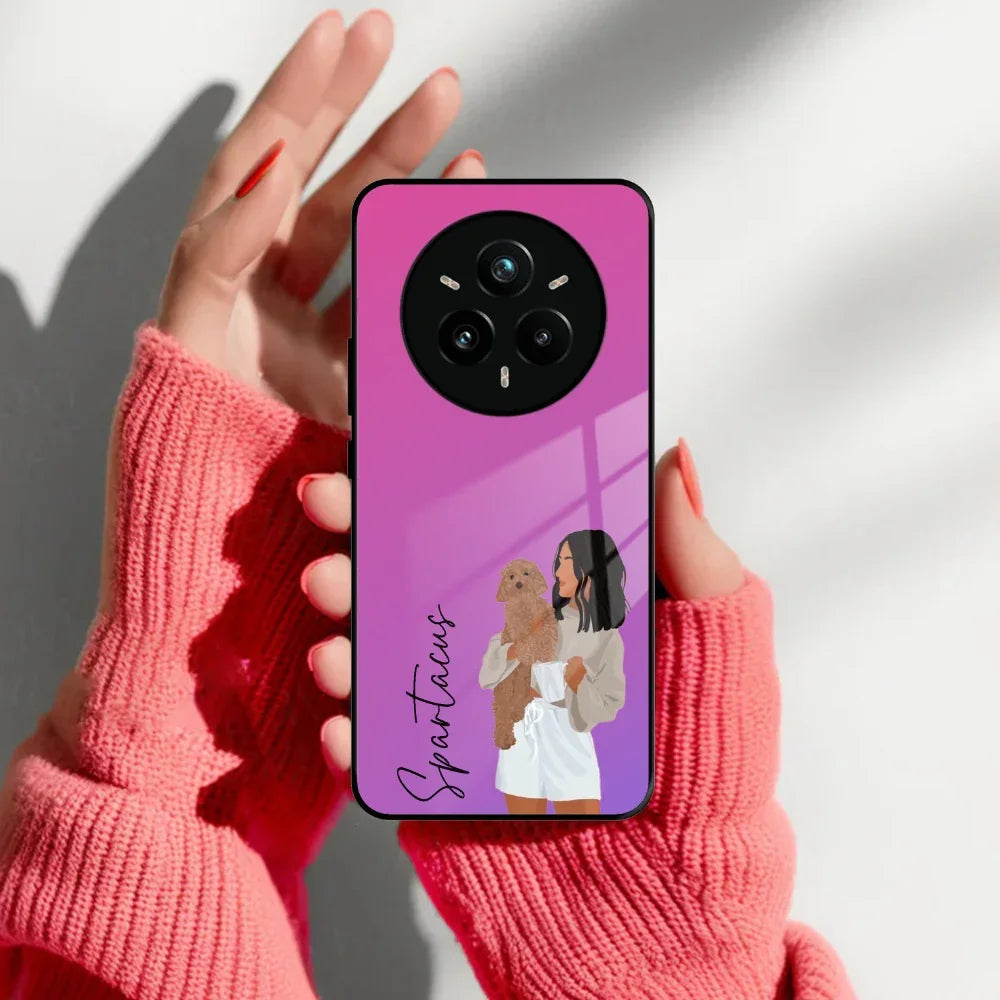 Customize Pet Name Glass Case For Realme/Narzo - ShopOnCliQ