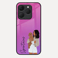 Customize Pet Name Glass Case For Realme 15T 5G