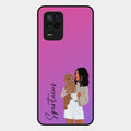 Customize Pet Name Glass Case For Realme 9 5G