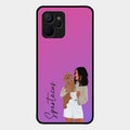 Customize Pet Name Glass Case For Realme 9I 5G