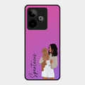 Customize Pet Name Glass Case For Realme Gt 7 5G