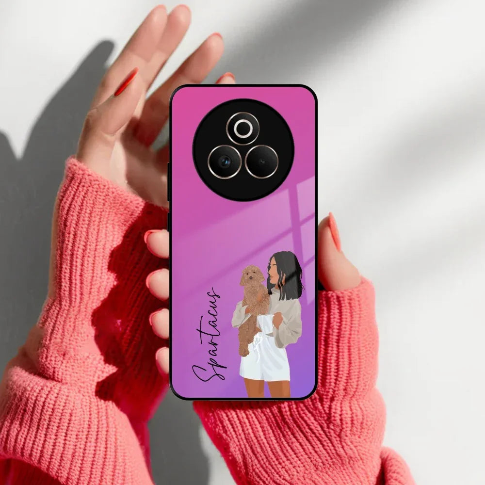 Customize Pet Name Glass Case For Realme/Narzo - ShopOnCliQ