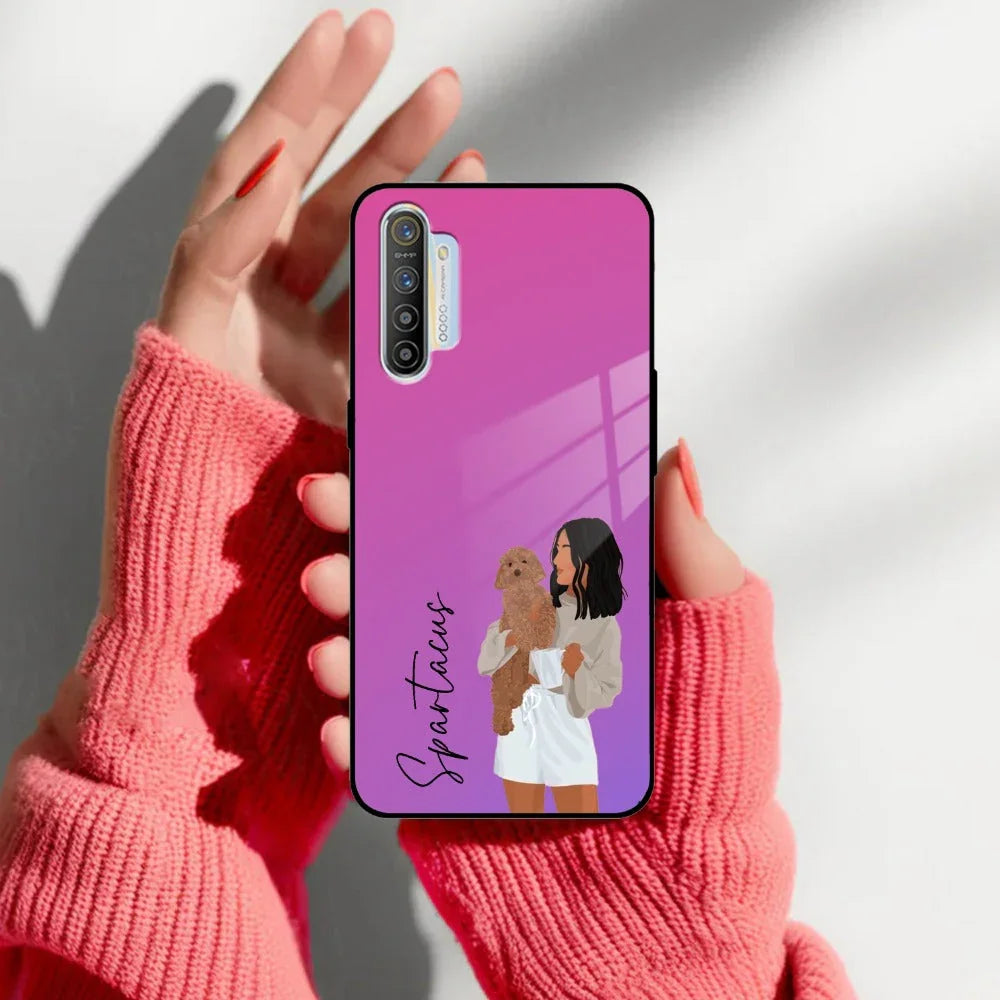 Customize Pet Name Glass Case For Realme/Narzo - ShopOnCliQ