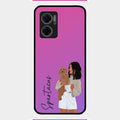 Customize Pet Name Glass Case For Redmi 11 Prime 5G