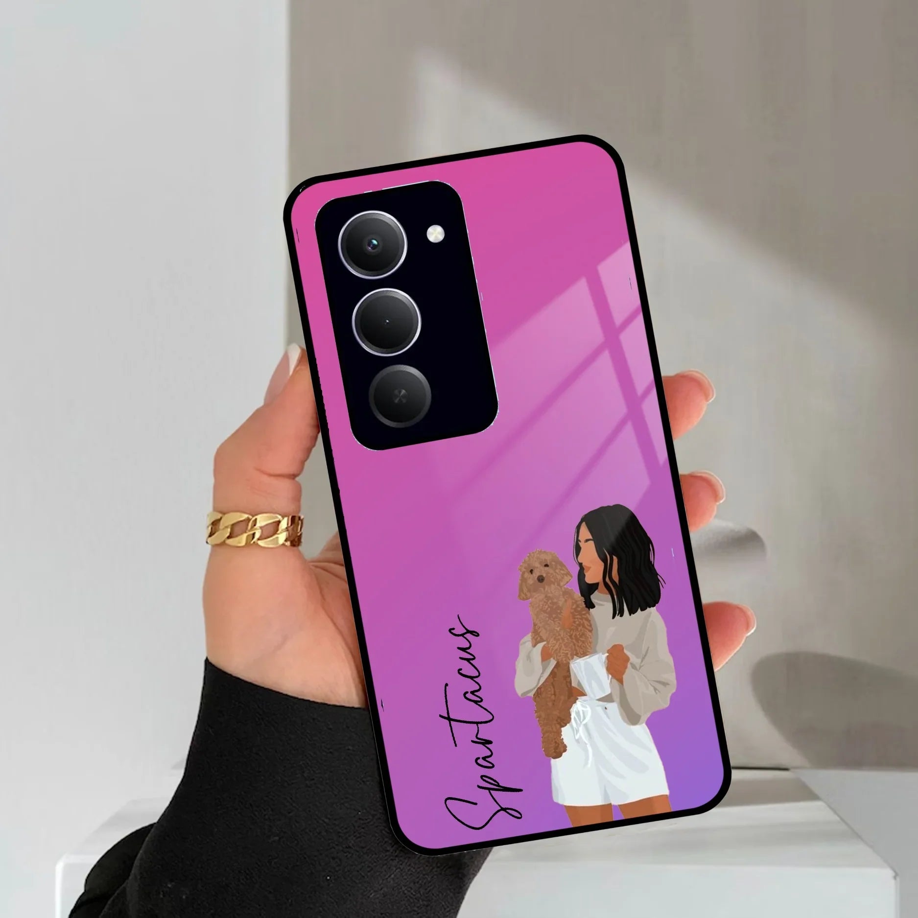 Customize Pet Name Glass Case For Redmi/Xiaomi - ShopOnCliQ