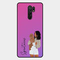 Customize Pet Name Glass Case For Redmi 9 Prime
