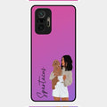 Customize Pet Name Glass Case For Redmi Note 10 Pro Max