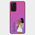 Customize Pet Name Glass Case For Redmi Note 11 Pro Plus 5G